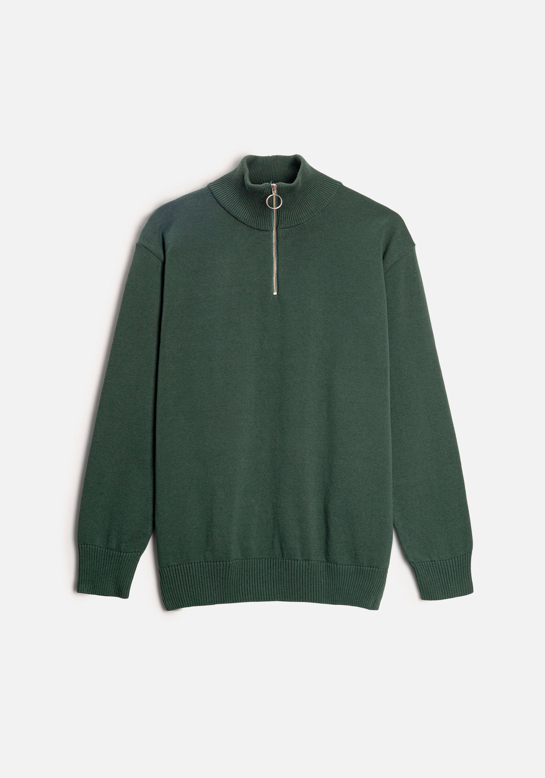Sweater H Prescolt Half Zip Verde Osc