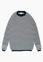 Sweater Lexington  Azul Oscuro - Hueso