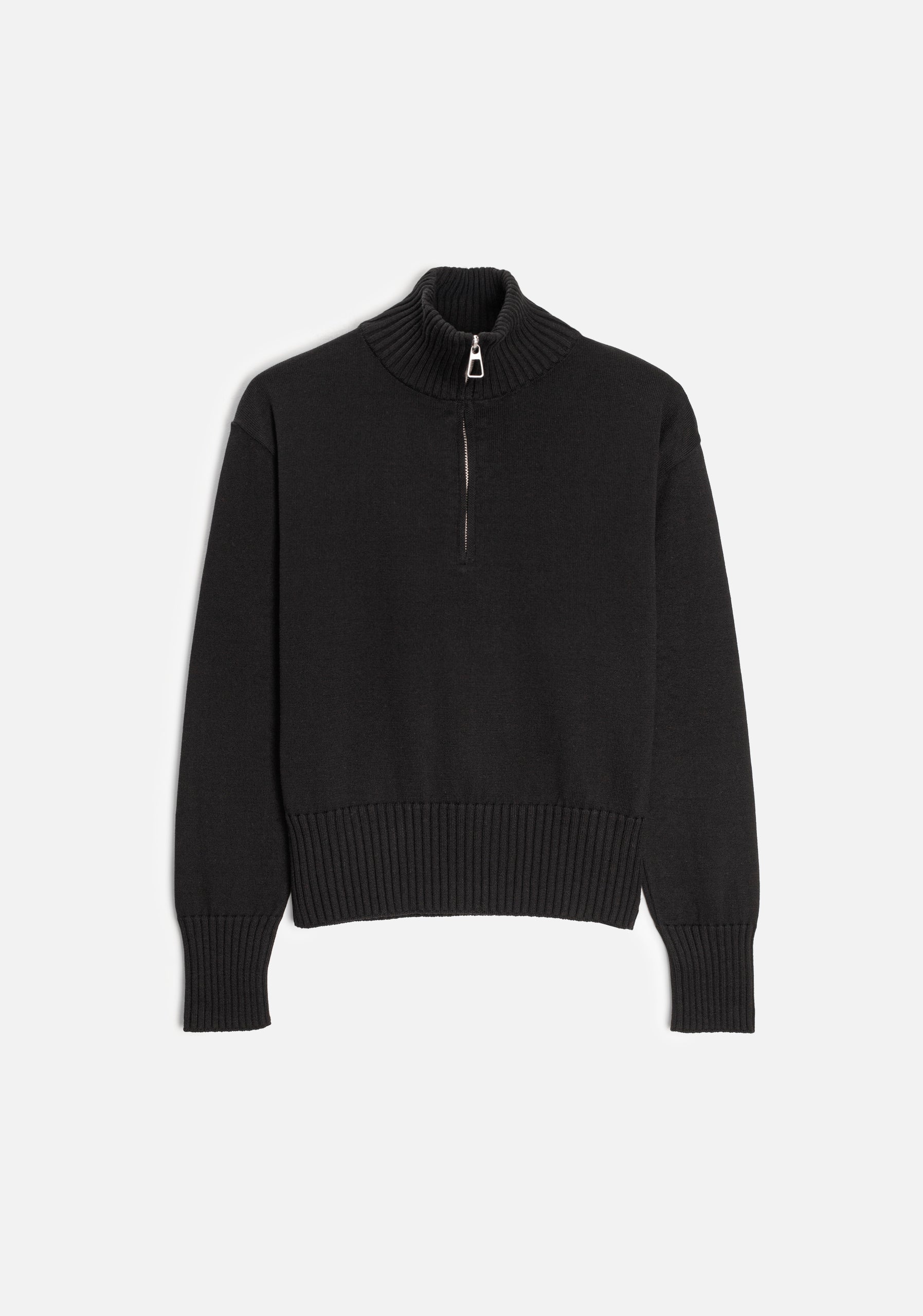Sweater M Nashville Half Zip Negro