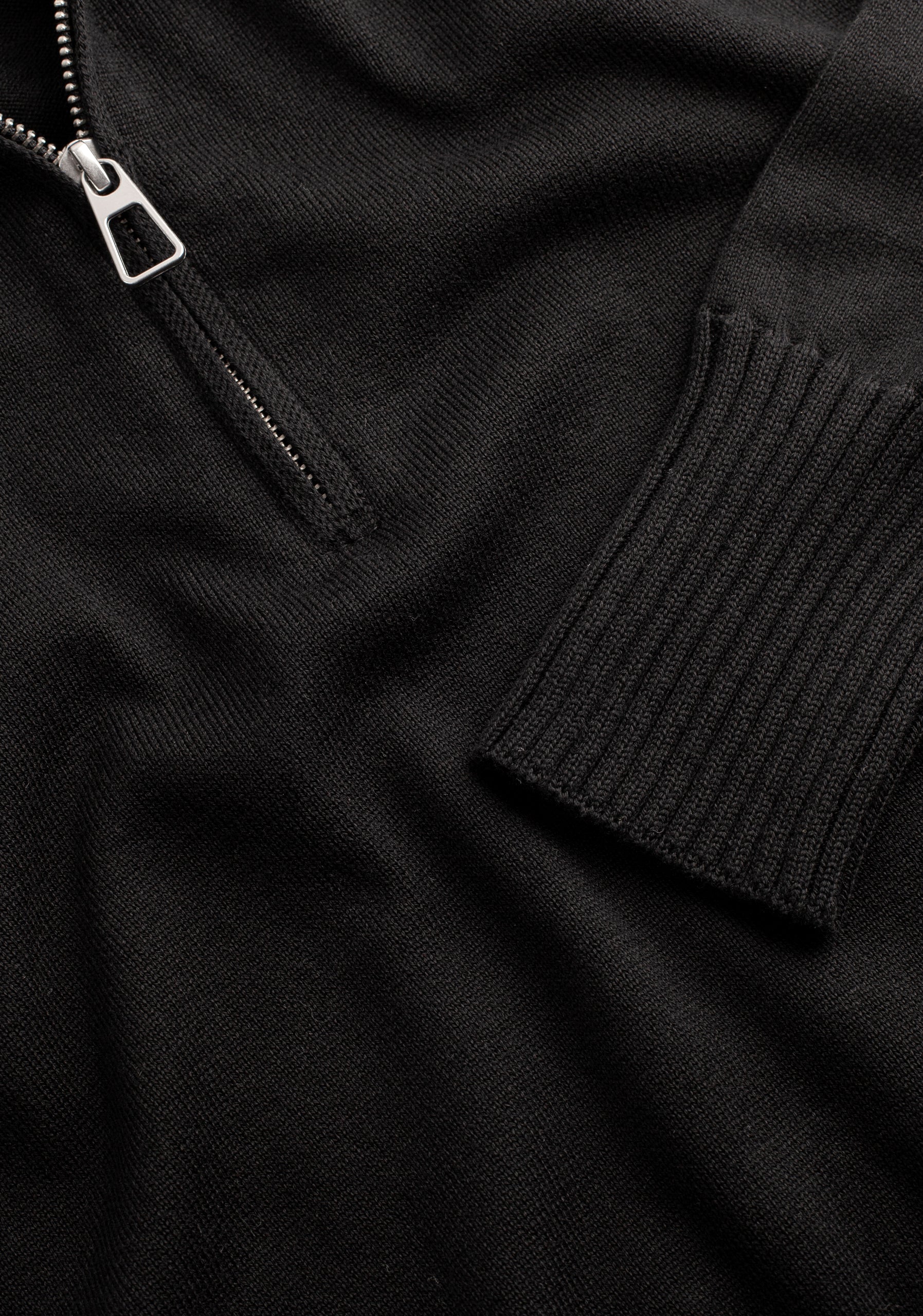 Sweater M Nashville Half Zip Negro