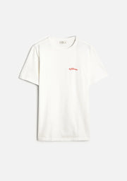 Playera Iker Marfil Bordado Coral