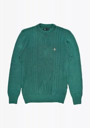 Sweater Aran Verde