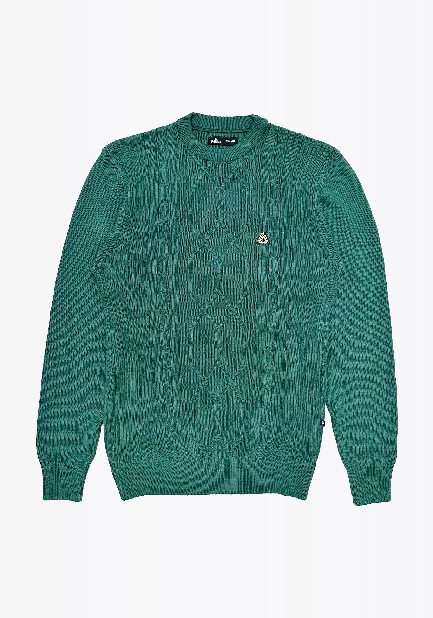 Sweter Aran Verde