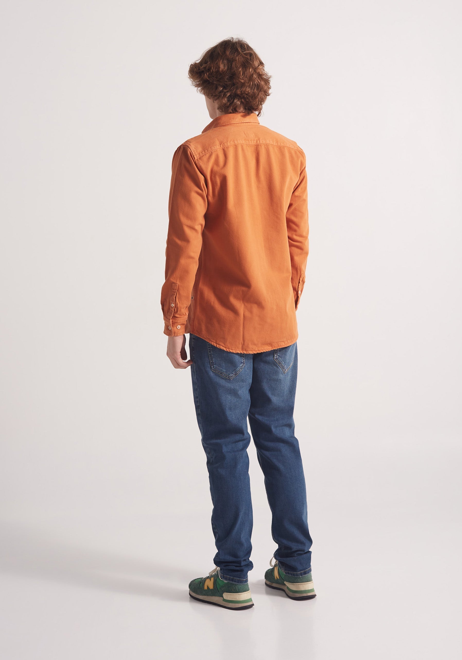 Overshirt Indigo Terracota