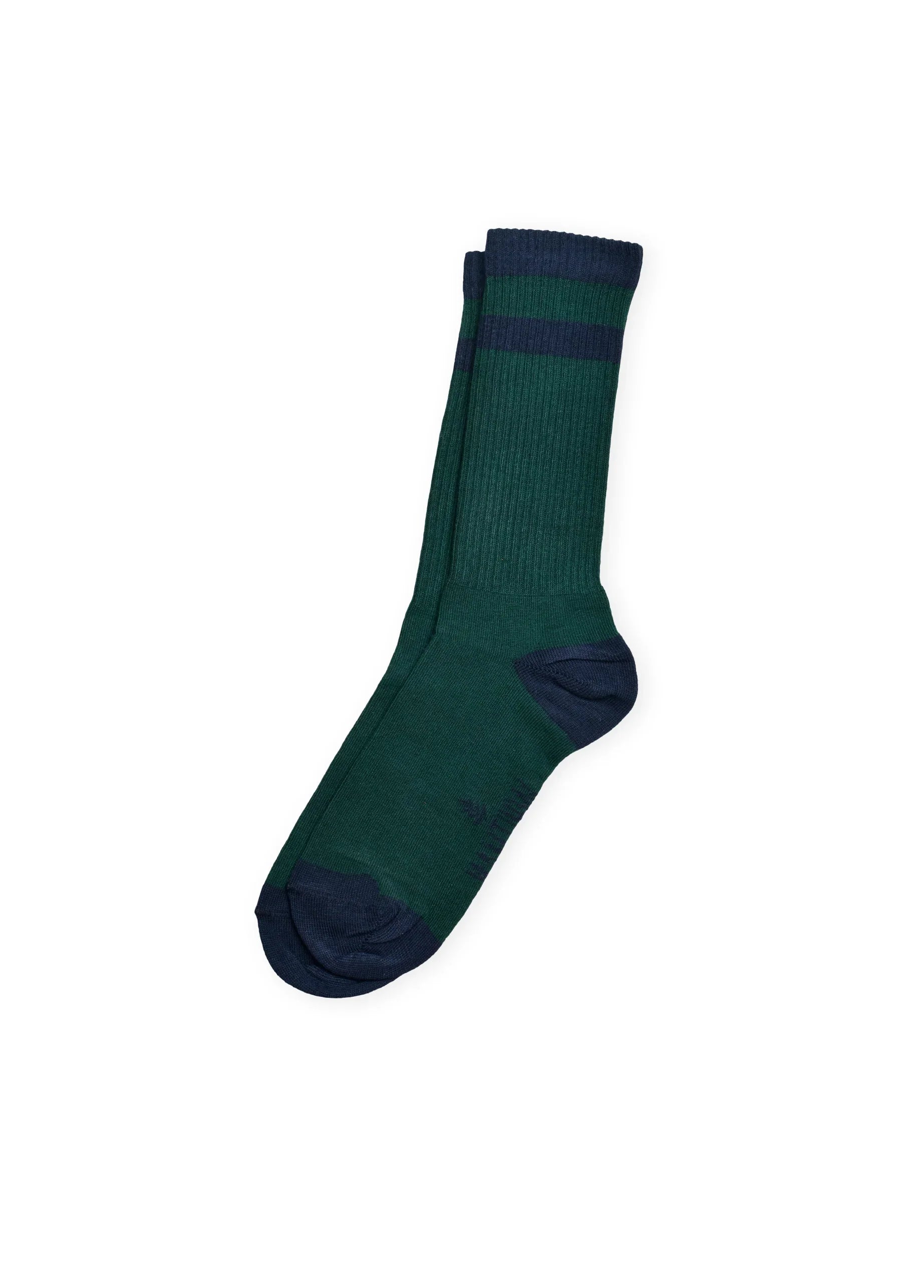 Calcetines Acanaladas Unic. Verde - Azul Fem